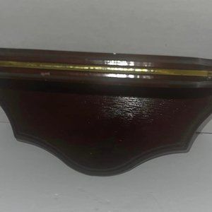 WALL SHELF Home Interiors and Gifts Cherry Wood ~Accent~ 10X5X5~ good condition